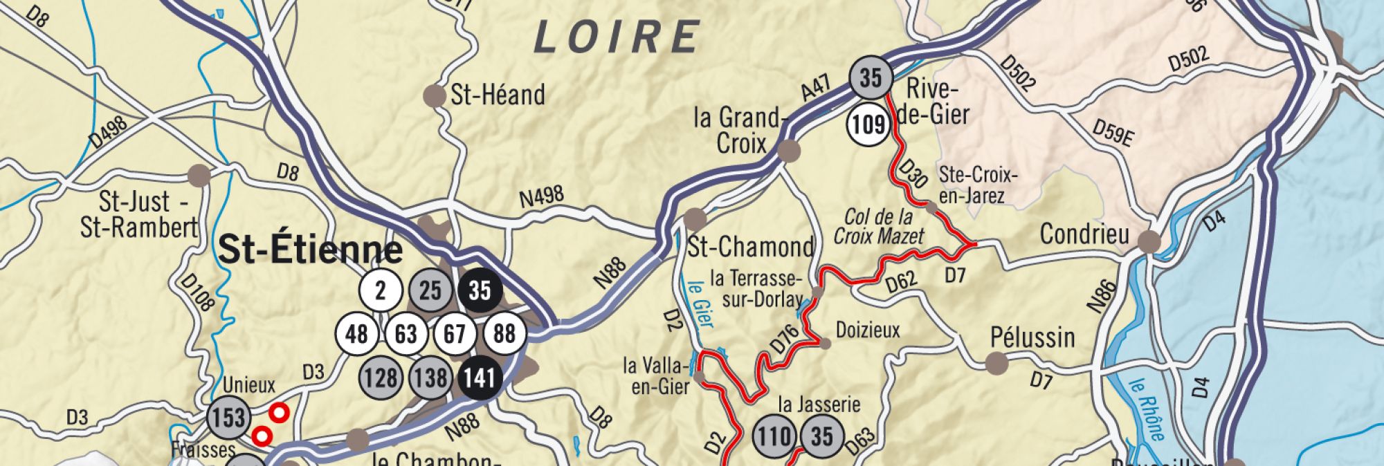 Carte routière