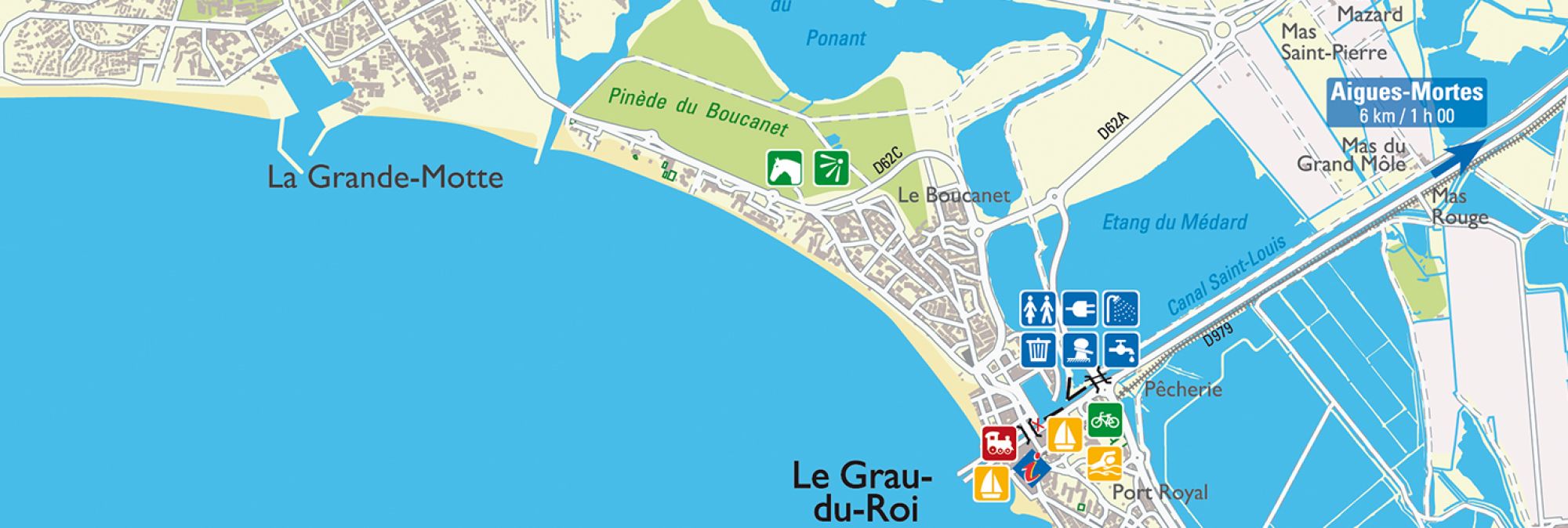 Carte touristique